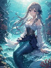 約束の珊瑚礁 — 唖莉華さんのAIイラスト