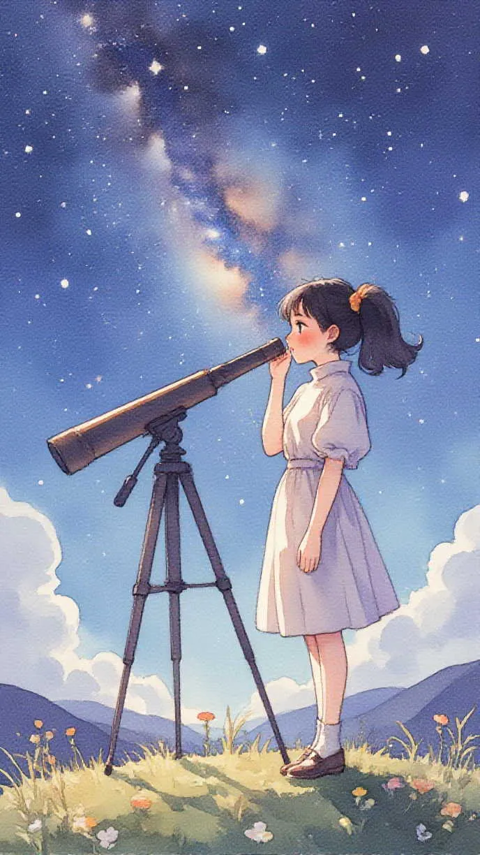 天体観測 — MAOMAOさんのAIイラスト