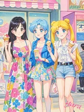 🌟イベント 第43弾·美少女戦士の休日💐 の受賞作品