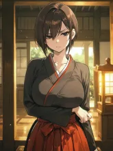 ブラック巫女さん
