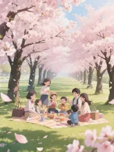 ピクニック兼お花見