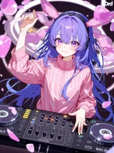 画像生成チャレンジ·DJガール☆挙手 の投稿作品