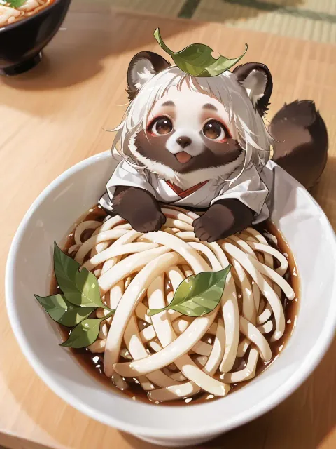 たぬきうどん。