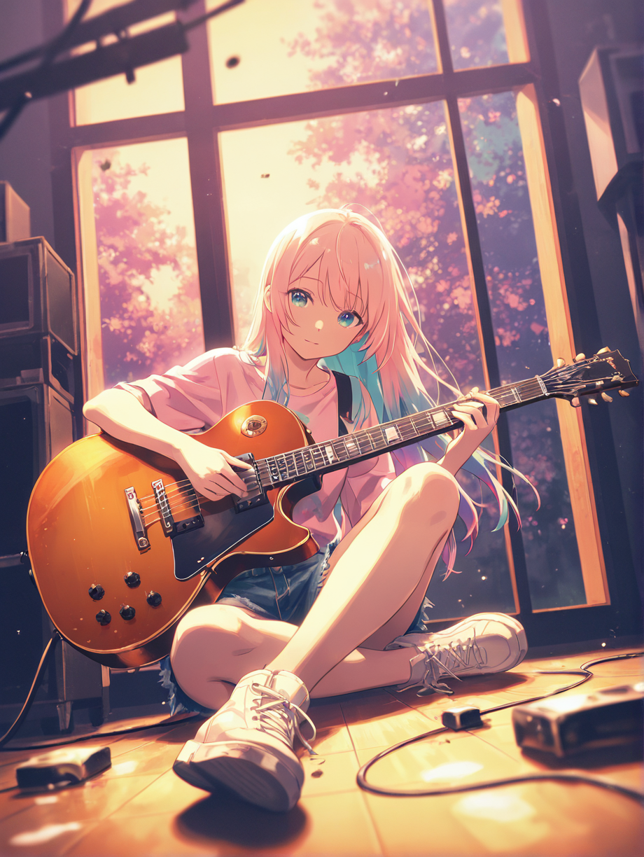 春日向のギタリスト。