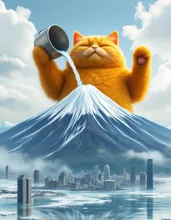 🌟イベント 第36弾·富士山、もし人間だったら？ の投稿作品