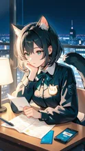残業中のふたり·チャレンジ の投稿作品