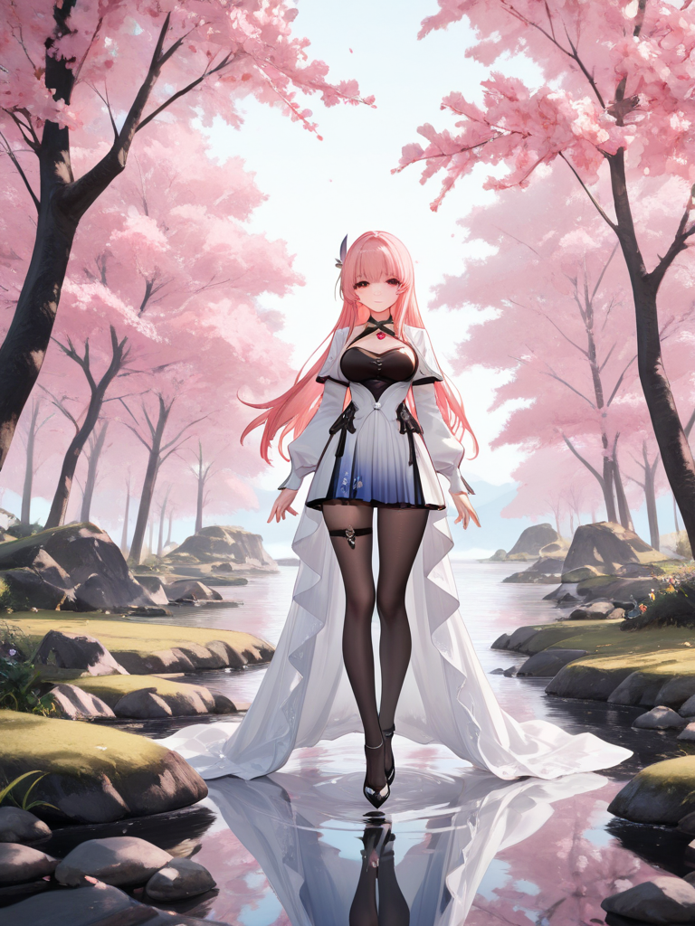 🌸🩷 — 雨水さんのAIイラスト