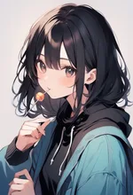 チュパチャップス大好きっ❣️ — はるまきさんのAIイラスト
