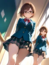 委員長vs転校生