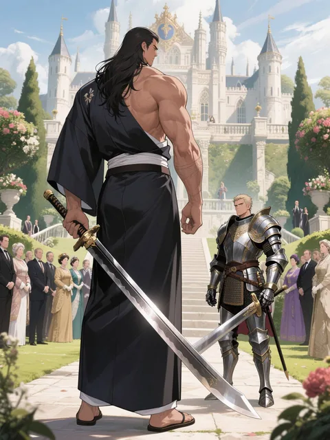 騎士と武士