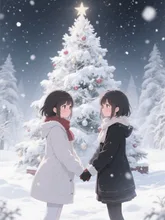 あのね…………すき…。 — 百合ユーリさんのAIイラスト
