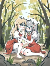 朝の2人