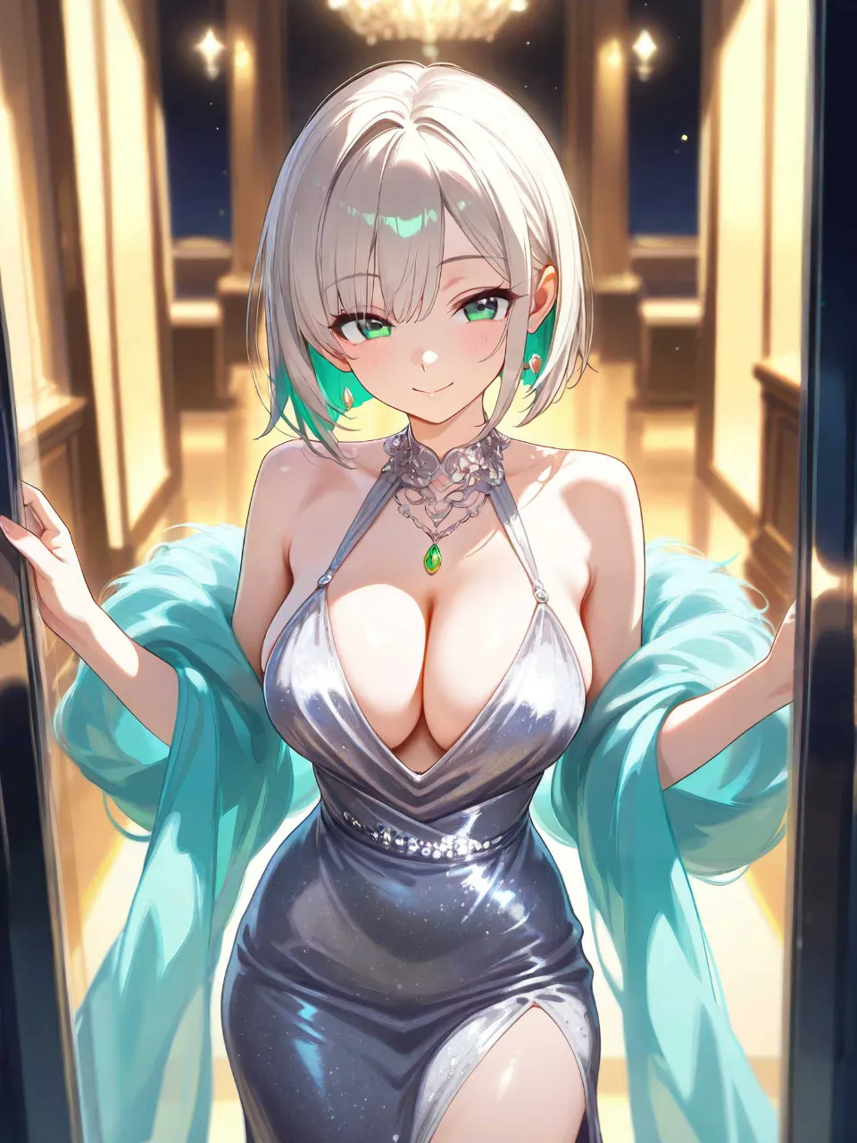 ホステスの稚奈。