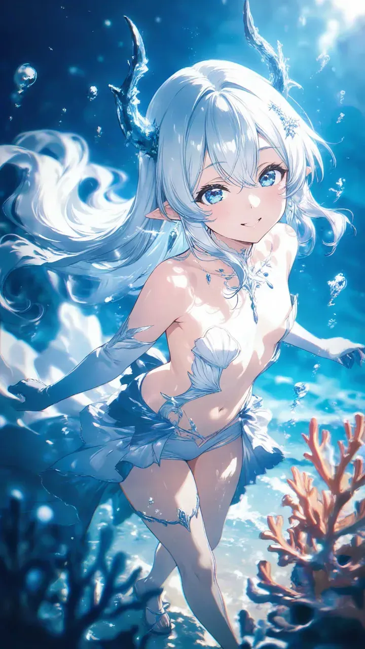 水中散歩 — SUPP35569111さんのAIイラスト