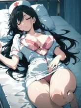 眠れるナースの女の子3 — 衛宮士郎さんのAIイラスト