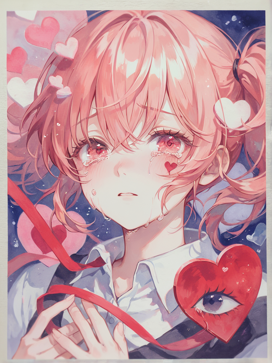 私…あなたの運命の人じゃ無かったんだ — V豚さんのAIイラスト