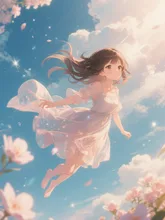 画像生成チャレンジ·スカイダイビング の投稿作品