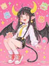 小悪魔 — エンダーガールさんのAIイラスト