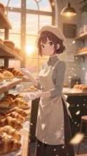 やさしい光と焼きたての朝　4