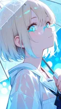 茜色の夕立・眼鏡の委員長