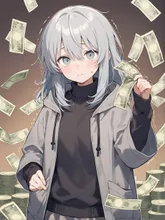 画像生成チャレンジ·もしも大金を拾ったら？ の投稿作品
