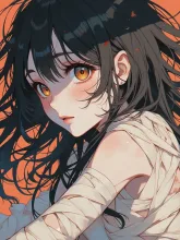 ゾンビ娘2 — 怠け者さんのAIイラスト