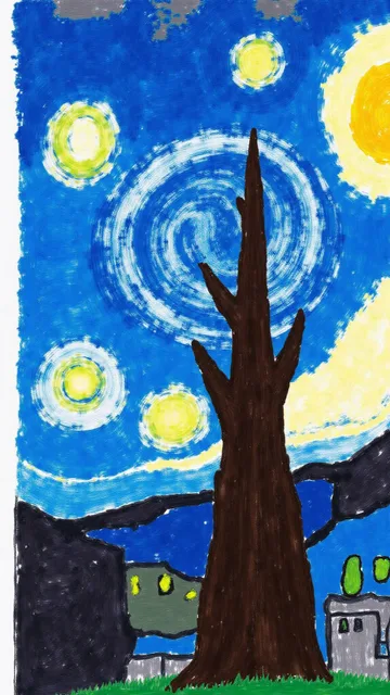 Van Gogh style