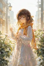 スカーフ·首元に結んで の投稿作品