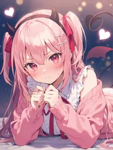 早く撫でなさいよ……っ。