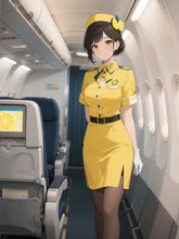 綺麗なCAさん
