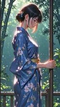 画像生成チャレンジ·雨 の投稿作品