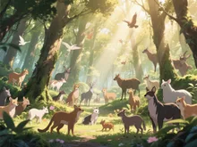 動物たちの楽園