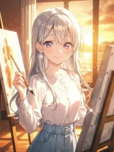 美術部·放課後のキャンバス の投稿作品