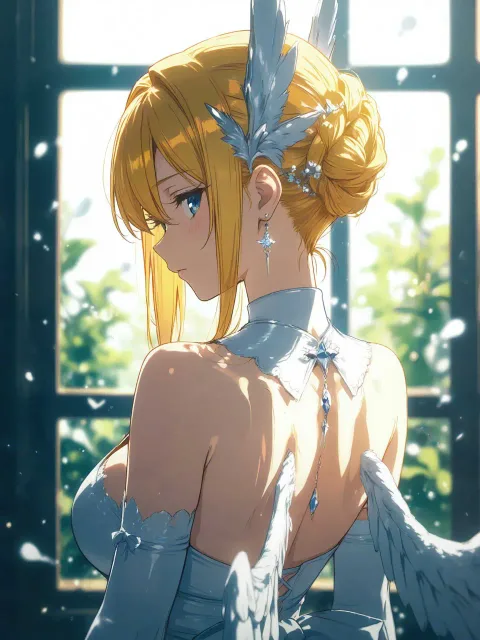 舞い降りる天使