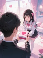画像生成チャレンジ·バレンタインの絆 の投稿作品