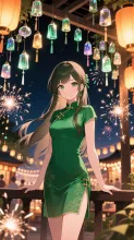 チャイナドレス·夏チャレンジ の投稿作品