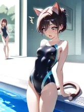 あ、尻尾をしまい忘れてた!