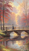 紅葉 — ta_kiさんのAIイラスト