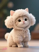 プードルにゃんこ╰ᘏᗢ