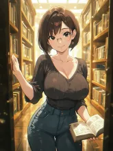 夏の図書室·静けさと本の香り の投稿作品