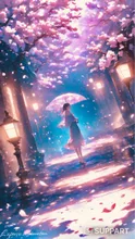 The gentle whisper of spring rain