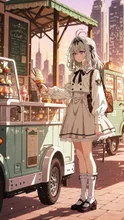 架空春制服コレクションNo.37(森亜るるか) — なごごさんのAIイラスト