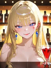 真っ赤な口紅·グラスに残る跡 の投稿作品
