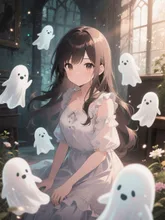 画像生成チャレンジ·お化け屋敷 の投稿作品
