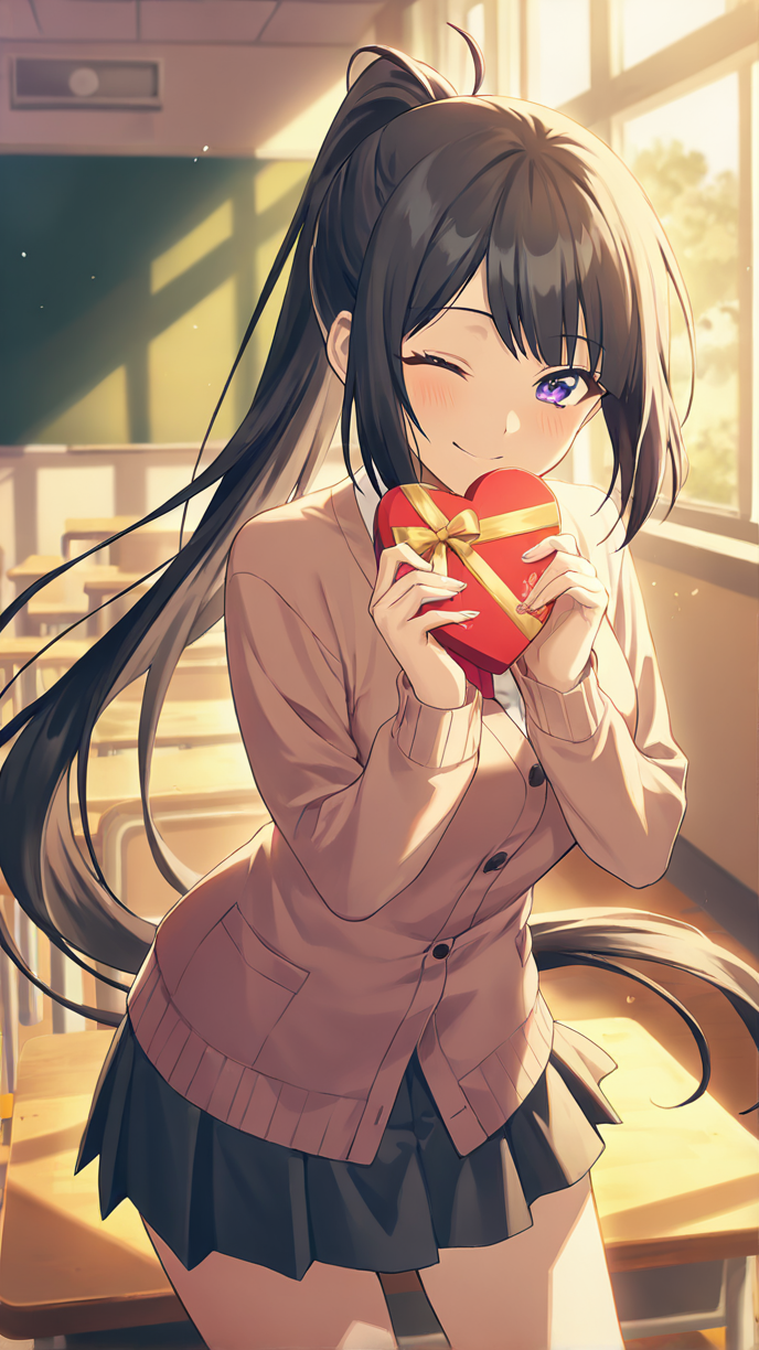彼女からのチョコ