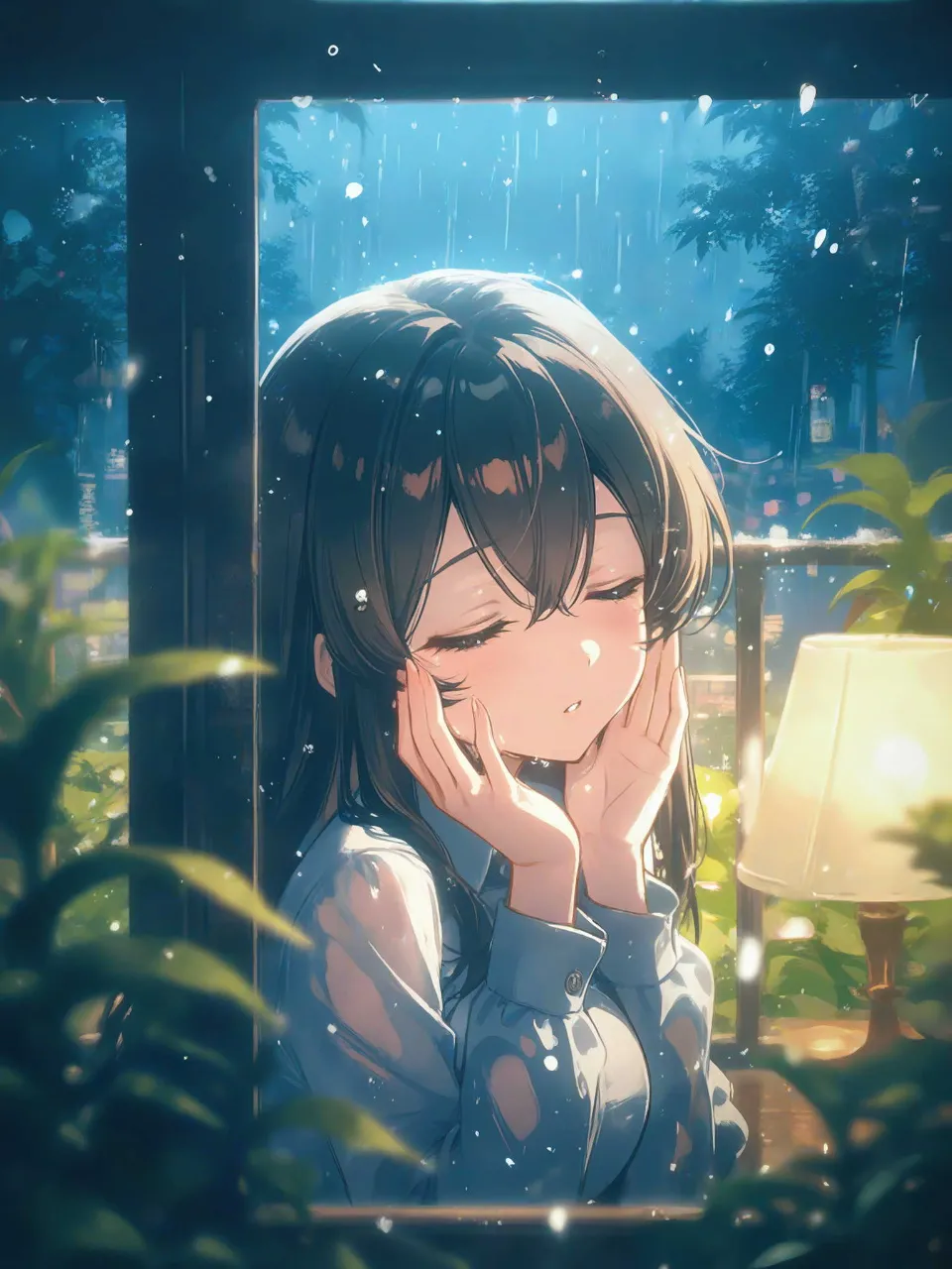 雨音の調べ — SUPP751343さんのAIイラスト