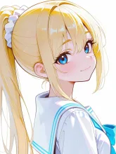 三つ編み vs ポニーテール·結い方で印象は変わる の投稿作品