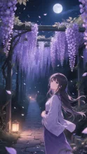 夜の藤棚·チャレンジ の投稿作品