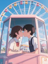 思わぬキス