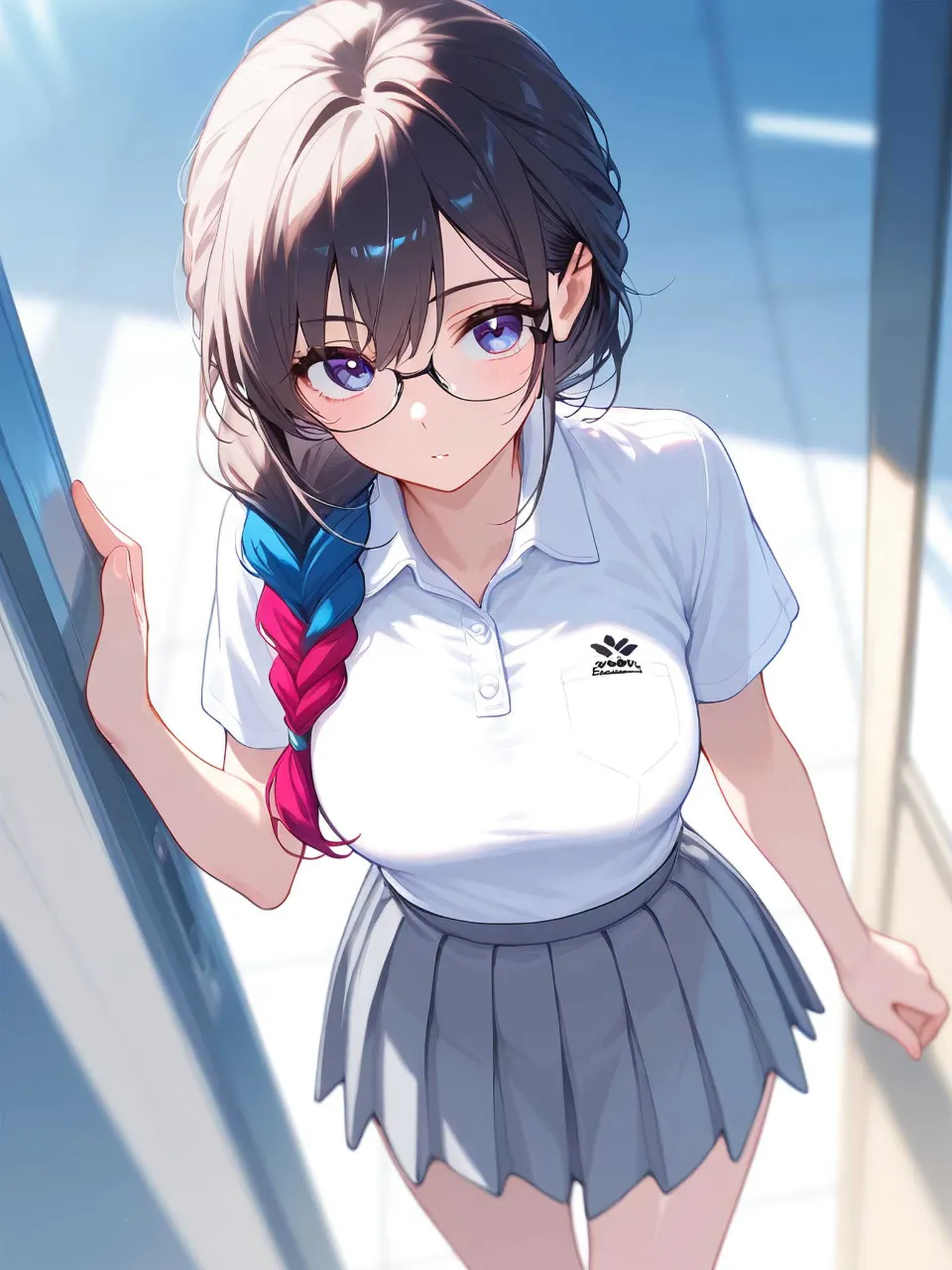 なに見てるんですか？